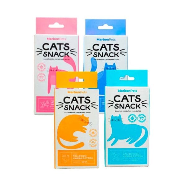 Galletas Catnip 80 G Variedades Marben Pets