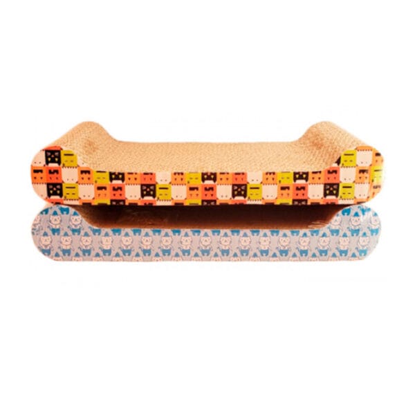 Rascador Estilo Cama Con Diseños Marben Pets