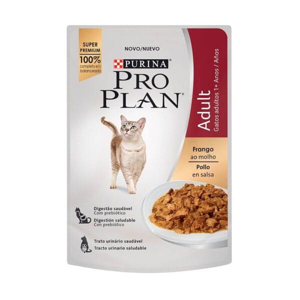 Pouche Gato Adulto Pollo En Sala 85 G Pro Plan