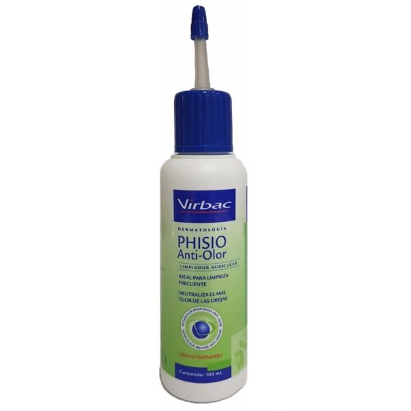 Phisio Anti Olor Limpiador Auricular 100 ML Virbac