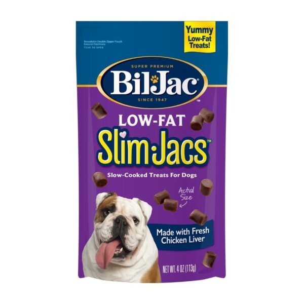 Bil Jac Slim Jacs Low Fat Treats Dog 113 G