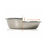 Plato Gato Doble De Borde Bajo Pixi Catit - Imagen 4