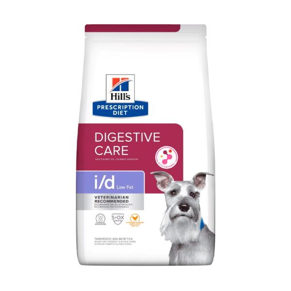 Hills i/D Cuidado Digestivo Low Fat Perro 3.85 Kg