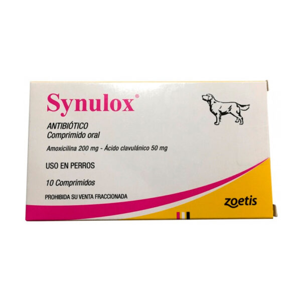 Synulox 250 mg 10 Comprimidos Zoetis