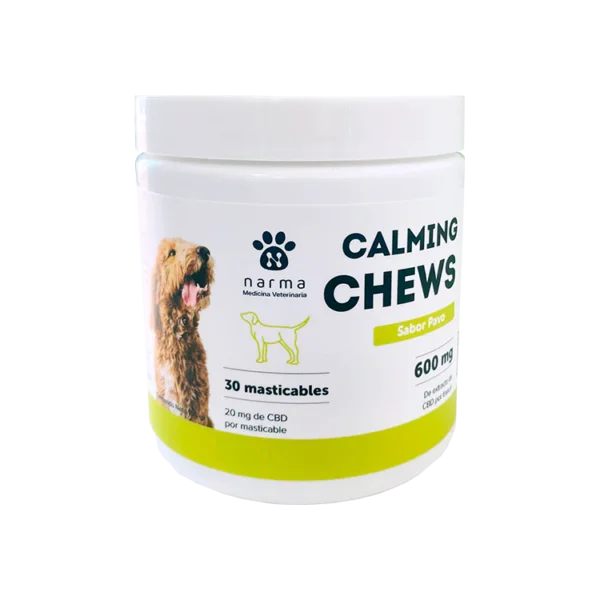 Calming Chews Masticables Calmantes CBD Para Perros 600mg